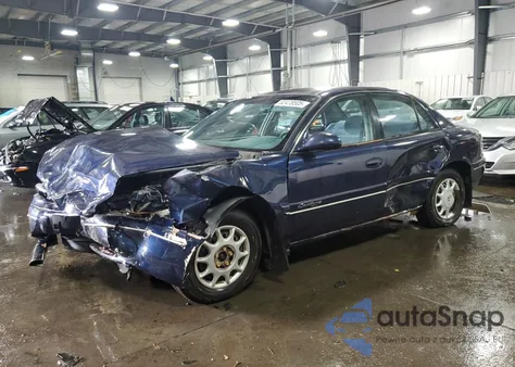 2000 Buick Century Custom from USA, damaged, VIN 2G4WS52J4Y1210197